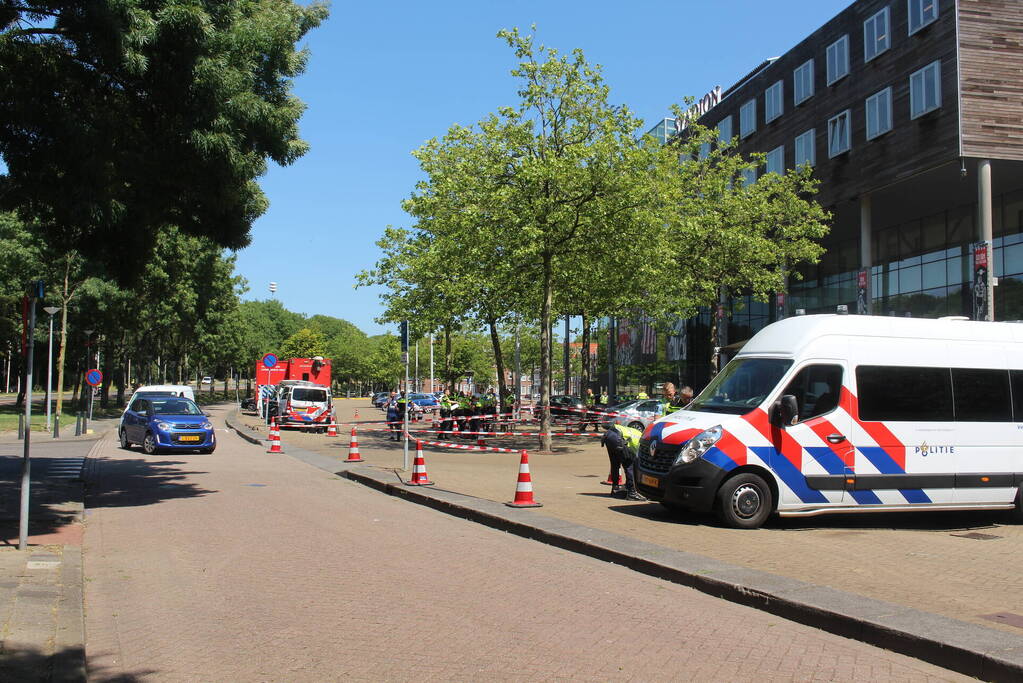 Grote verkeerscontrole bij Sparta Stadion