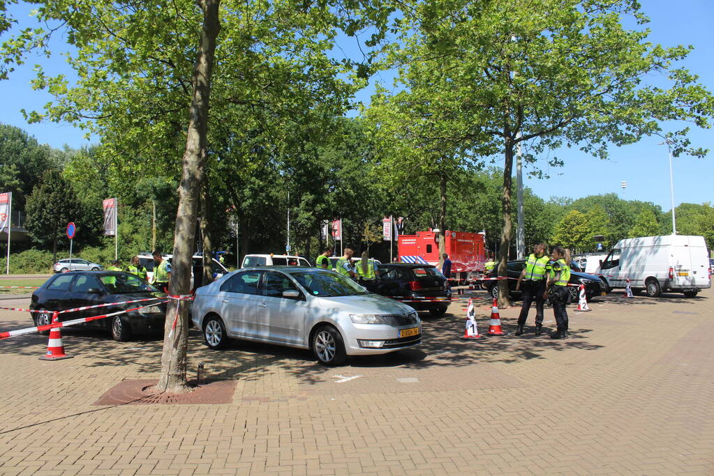 Grote verkeerscontrole bij Sparta Stadion