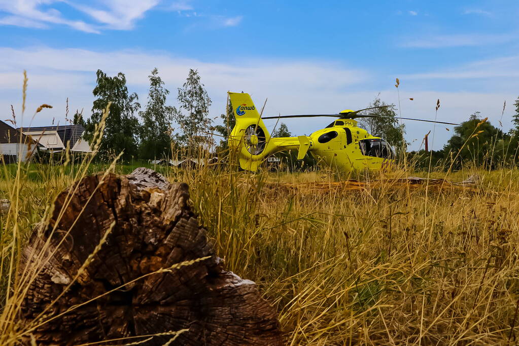 Traumahelikopter ingezet bij medische noodsituatie