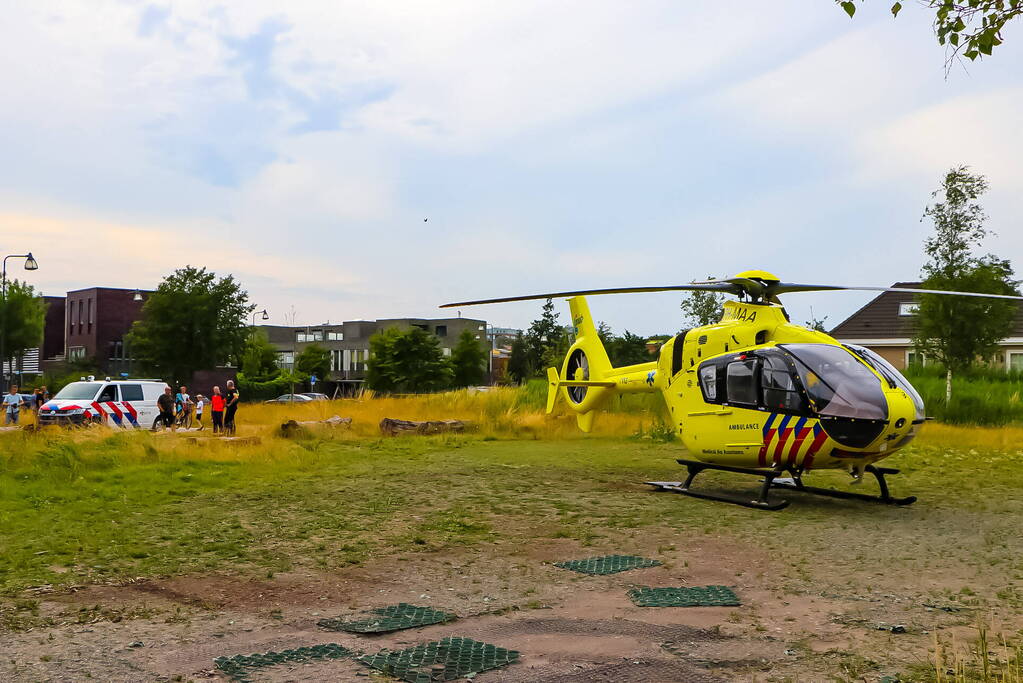 Traumahelikopter ingezet bij medische noodsituatie