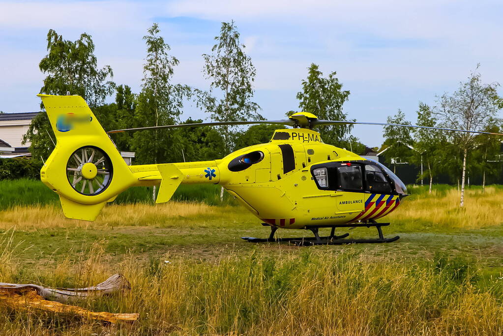 Traumahelikopter ingezet bij medische noodsituatie