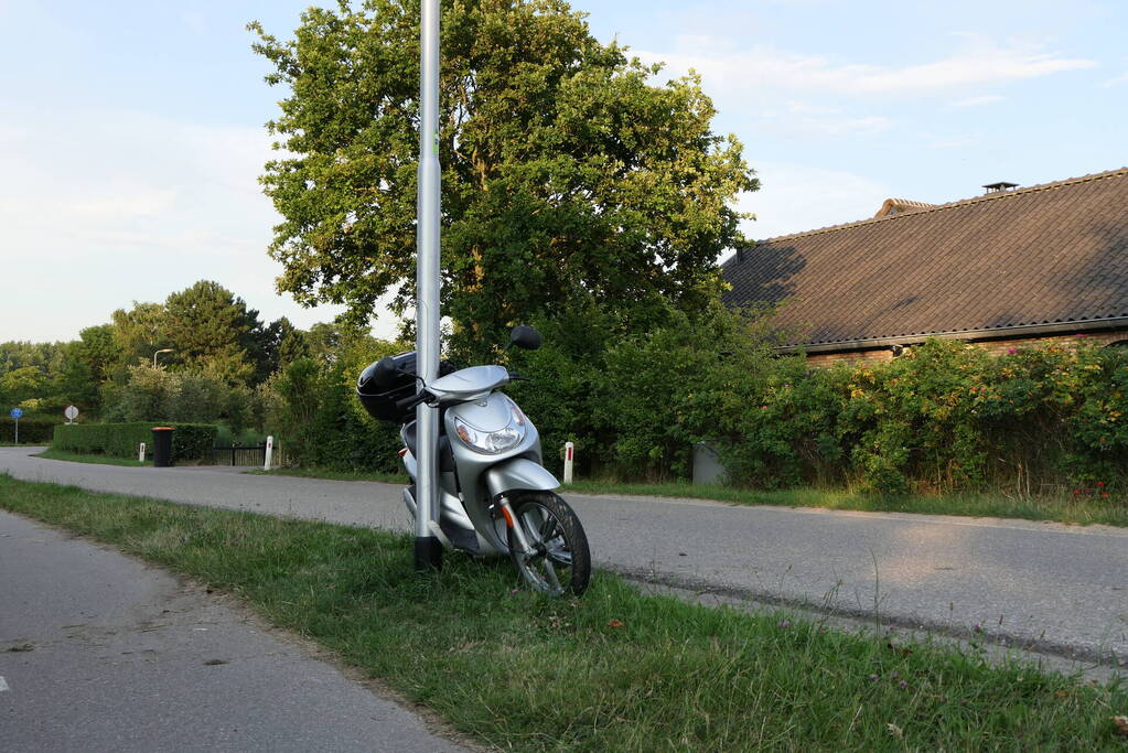 Scooterrijder gewond na val