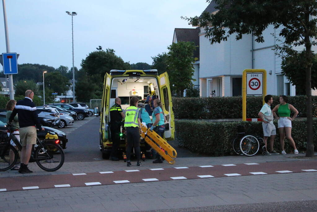 Fietser raakt gewond na valpartij