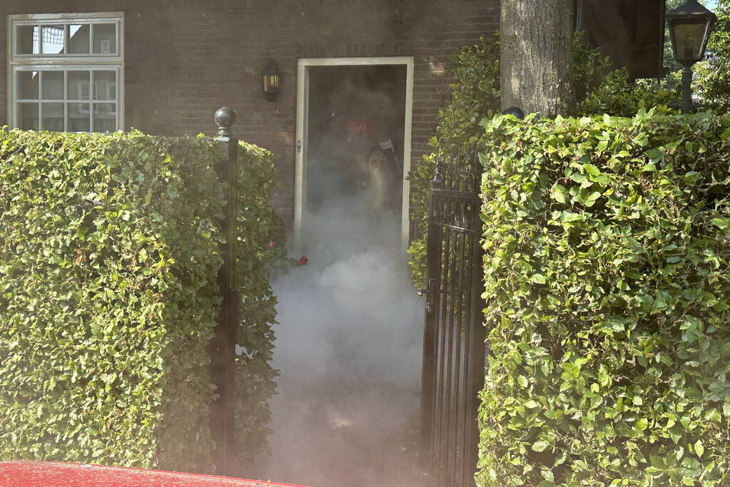 Brand in meterkast van woning