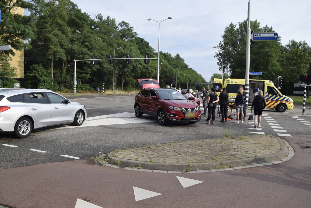 Dronken scooterrijder gewond na val