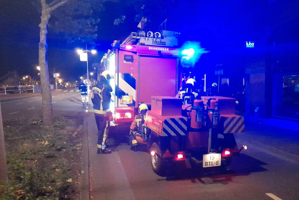 Brand in kleine elekteakast