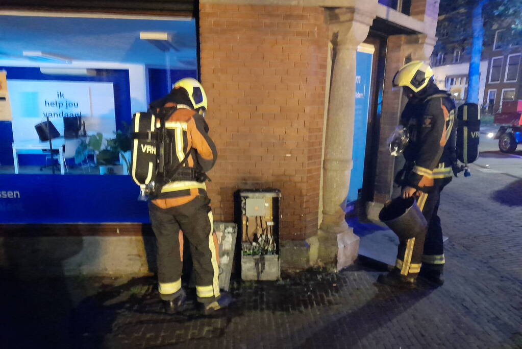 Brand in kleine elekteakast