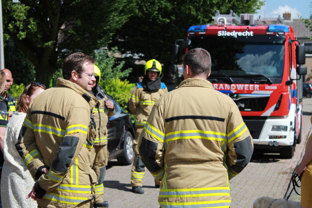 Onderzoek naar gaslucht in woning