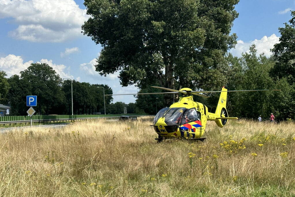 Wielrenner zwaargewond na ongeval