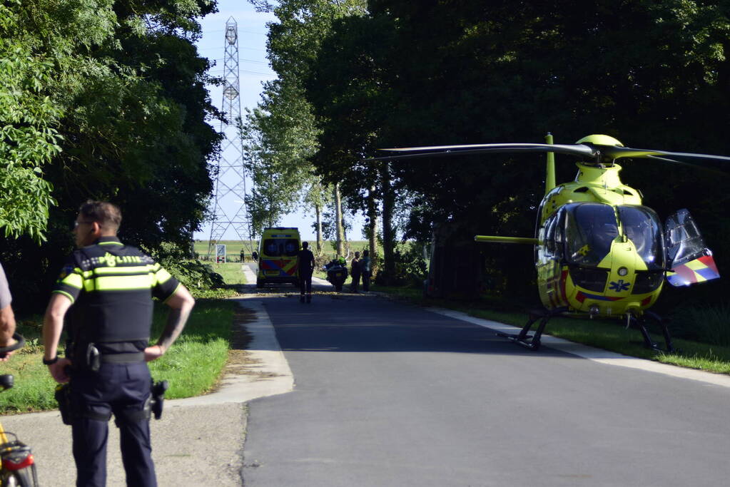 Traumahelikopter ingezet voor medische noodsituatie