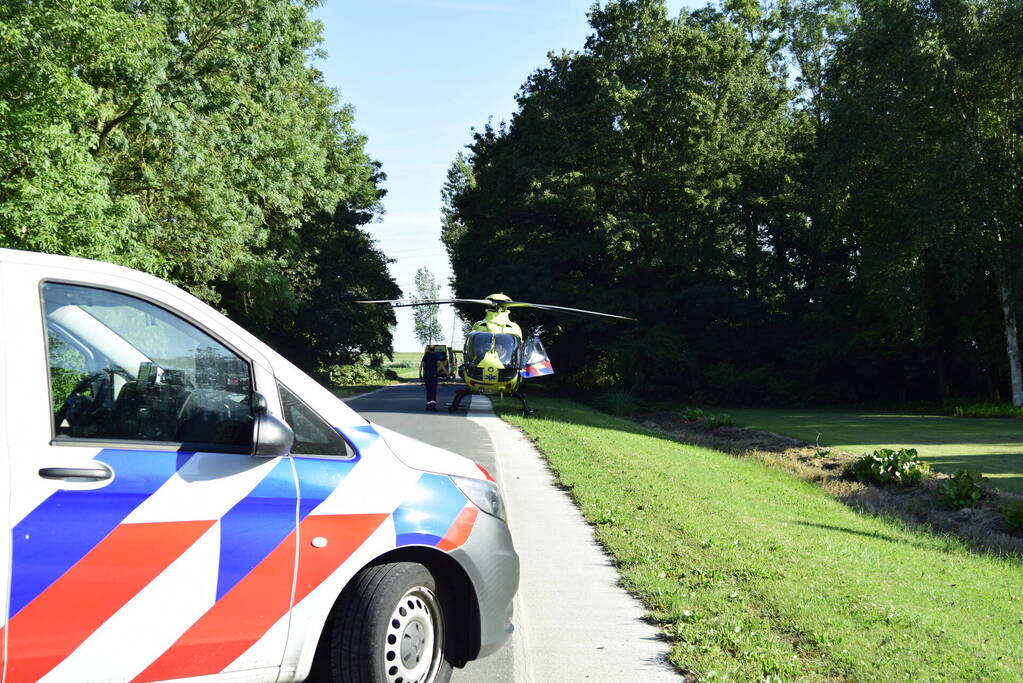 Traumahelikopter ingezet voor medische noodsituatie