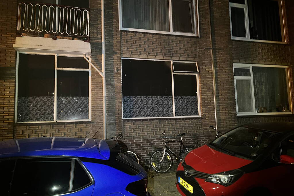 Brand in woning snel geblust