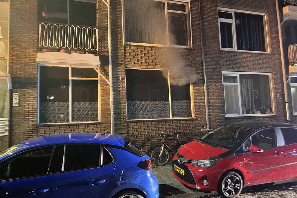 Brand in woning snel geblust