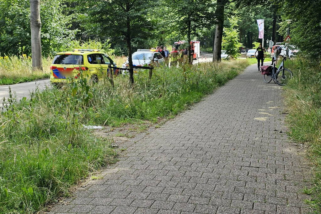 Fietser ernstig gewond na val met fiets