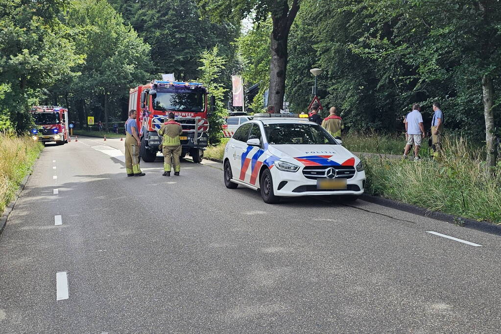 Fietser ernstig gewond na val met fiets