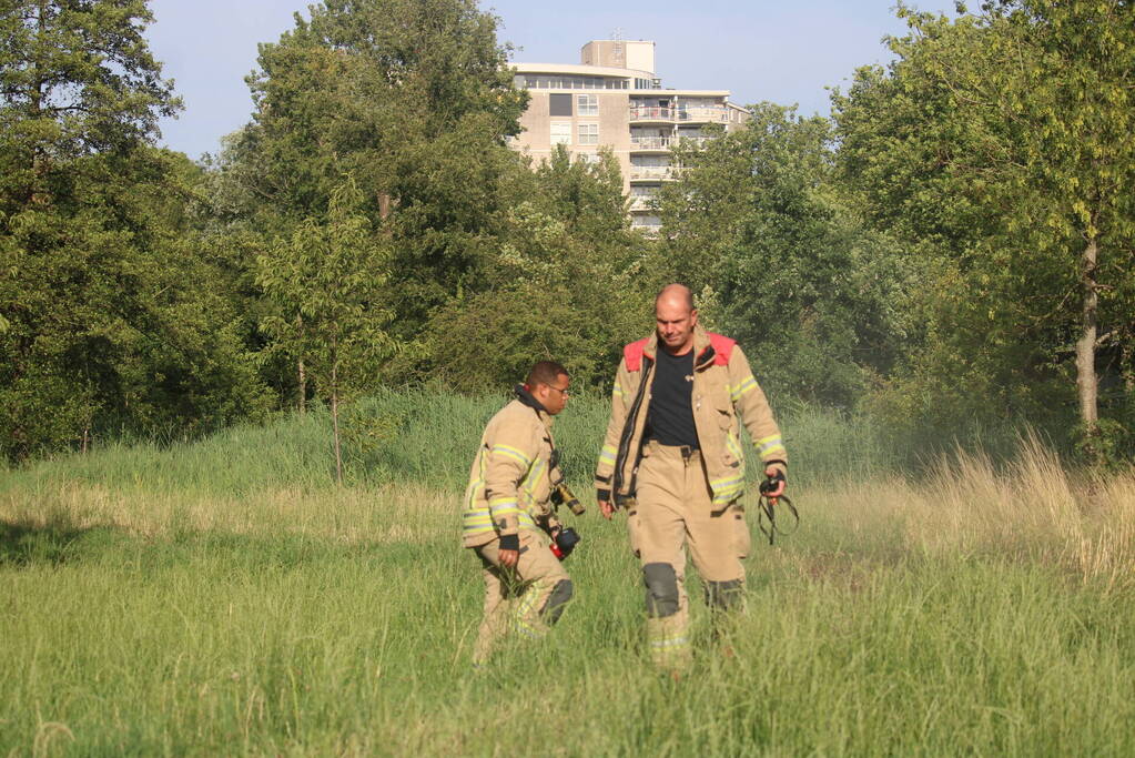 Bermbrand snel geblust