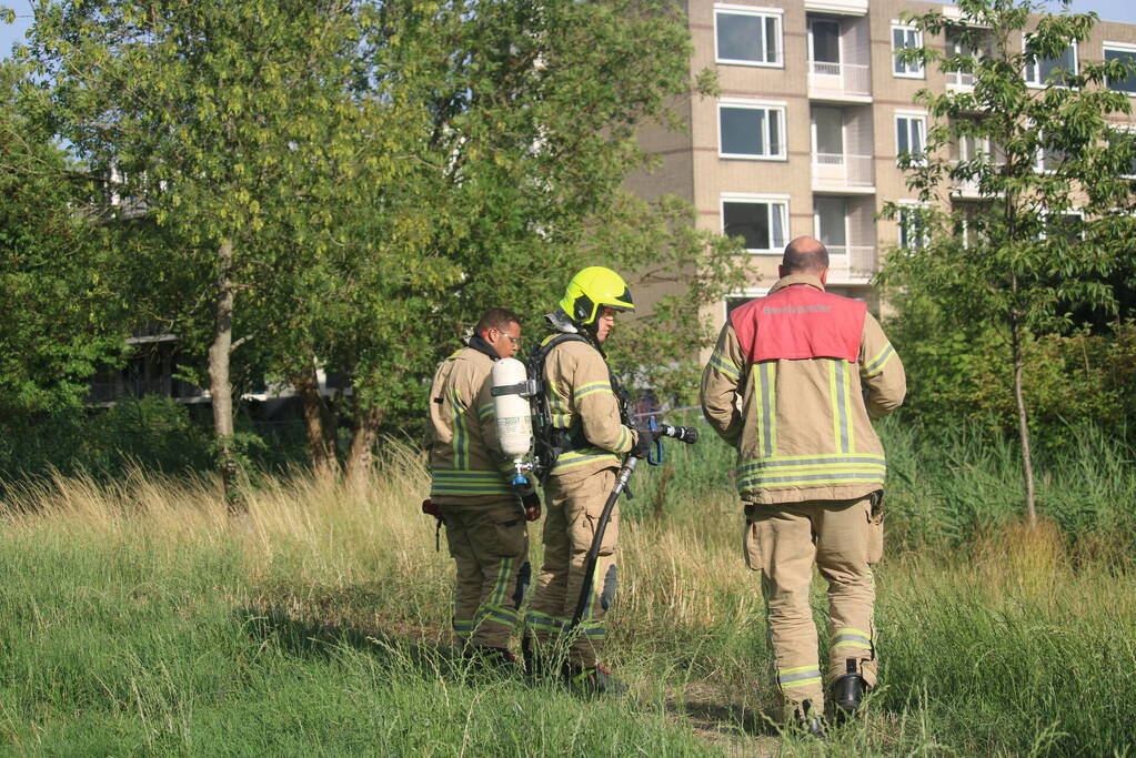 Bermbrand snel geblust