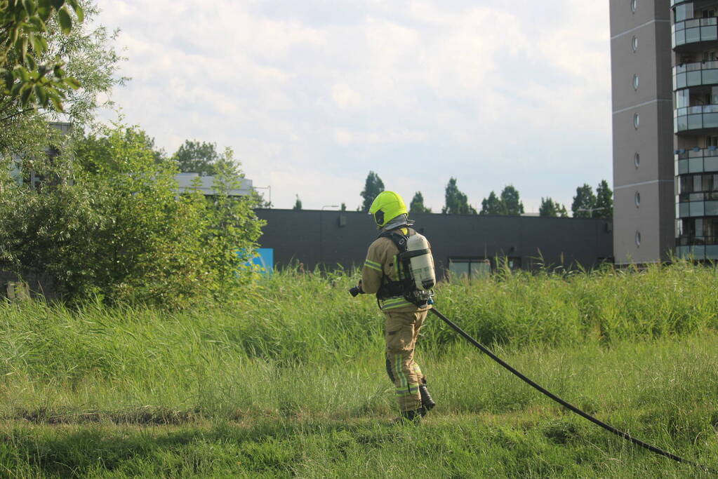 Bermbrand snel geblust