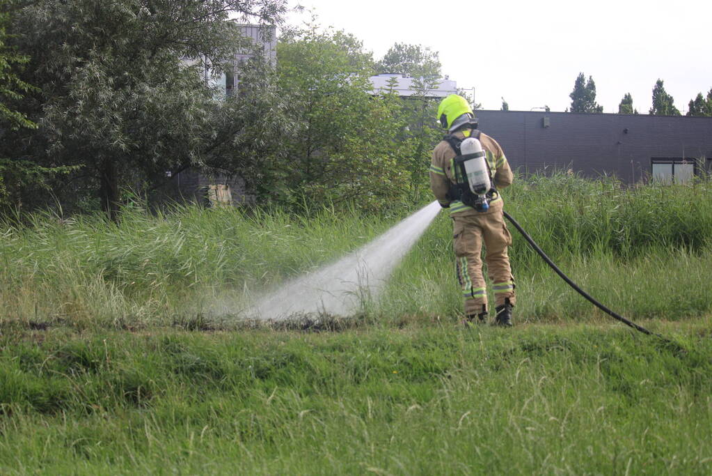 Bermbrand snel geblust