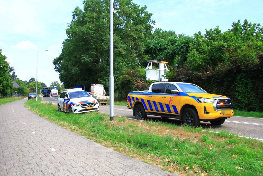 Fietser gewond na val op fietspad