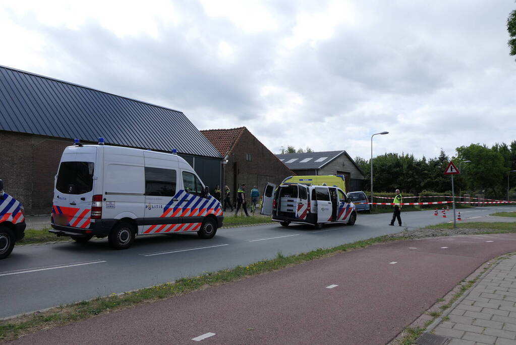 Man overleden bij verkeersongeval