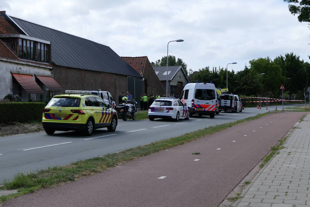 Man overleden bij verkeersongeval