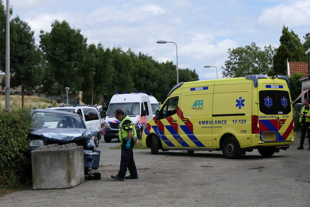 Man overleden bij verkeersongeval