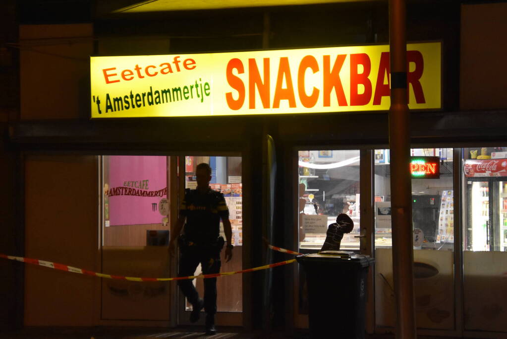 Snackbar 't Amsterdammetje overvallen