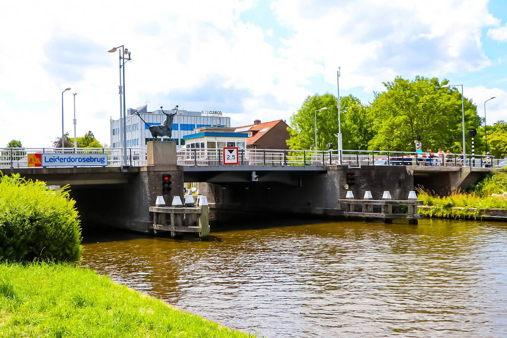 Leiderdorpsebrug in storing