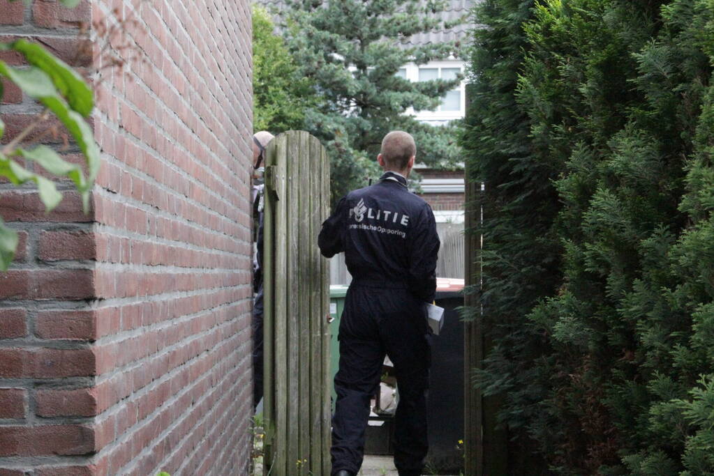 Forensisch onderzoek naar oorzaak woningbrand