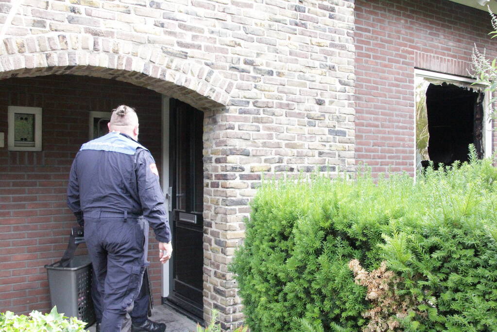 Forensisch onderzoek naar oorzaak woningbrand