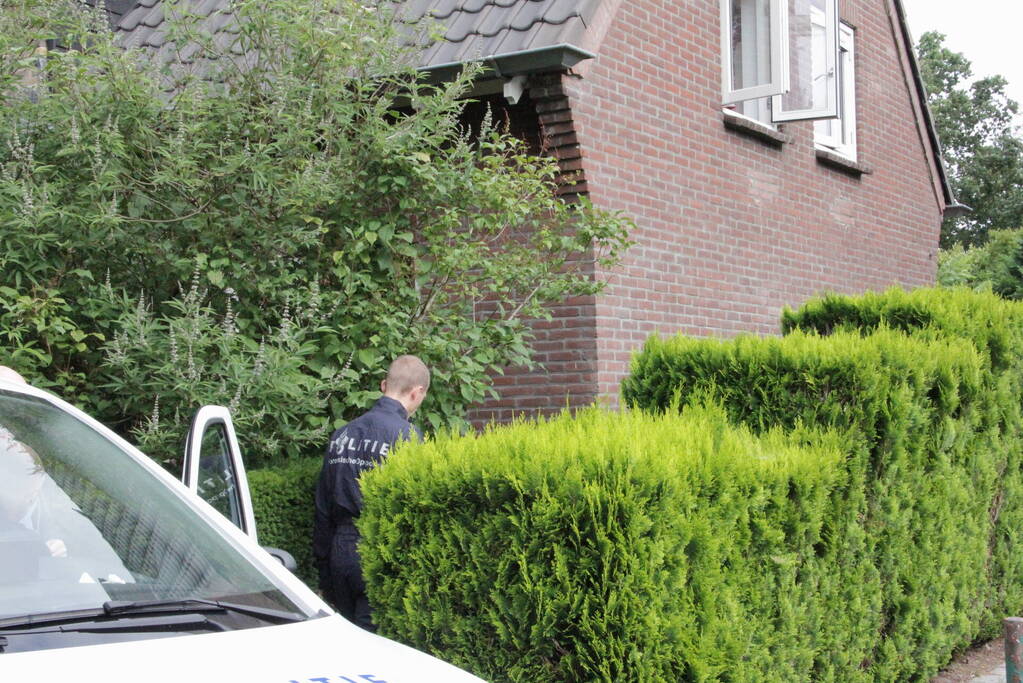 Forensisch onderzoek naar oorzaak woningbrand