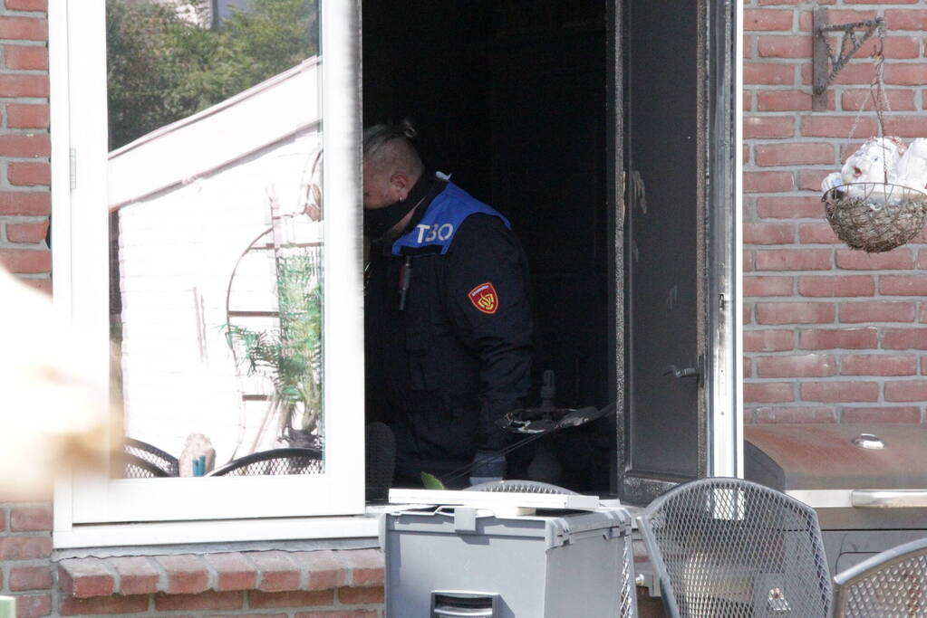 Forensisch onderzoek naar oorzaak woningbrand