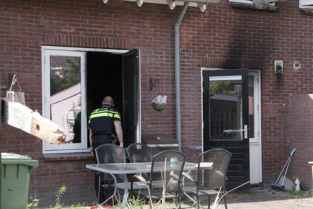 Forensisch onderzoek naar oorzaak woningbrand