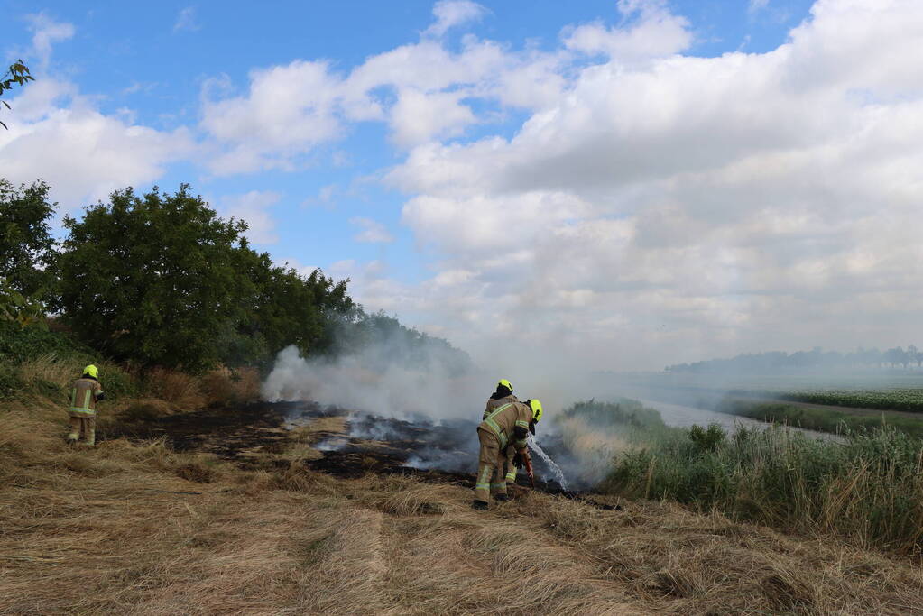 Flinke rookontwikkeling bij buitenbrand