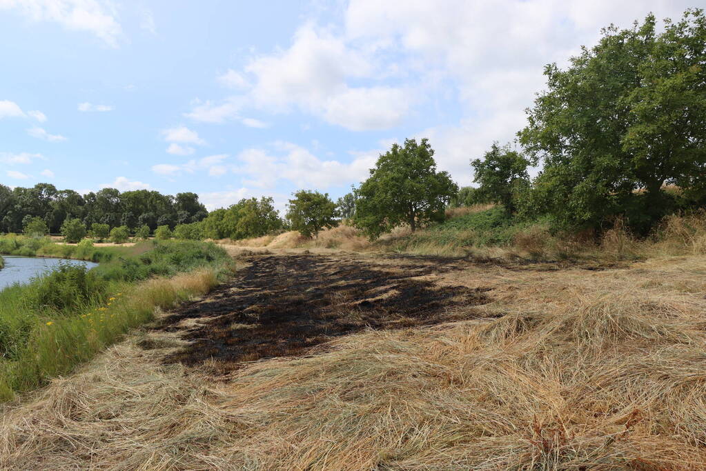 Flinke rookontwikkeling bij buitenbrand