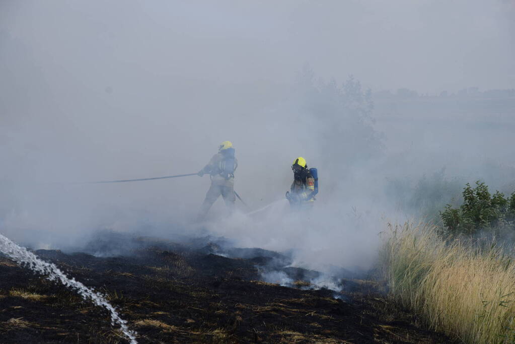 Flinke rookontwikkeling bij buitenbrand