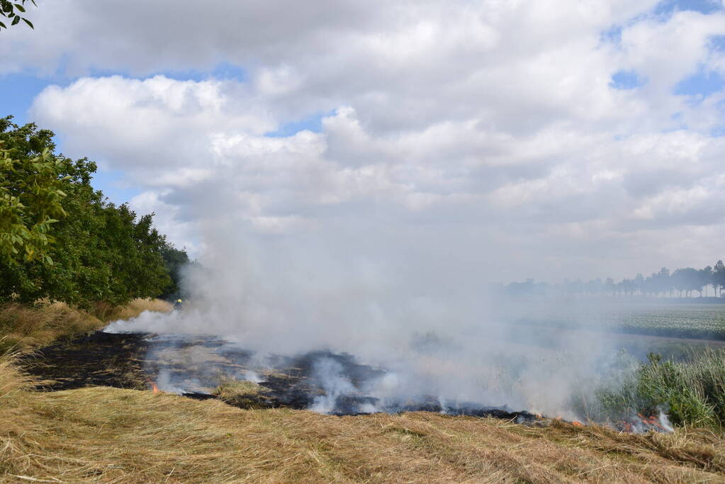 Flinke rookontwikkeling bij buitenbrand