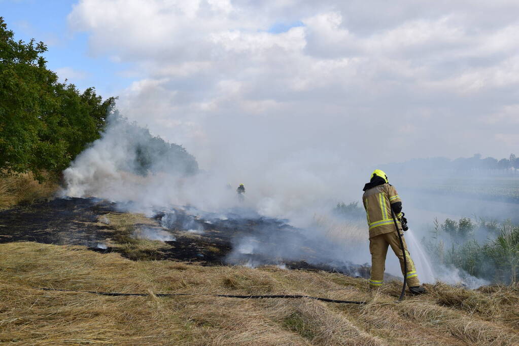 Flinke rookontwikkeling bij buitenbrand