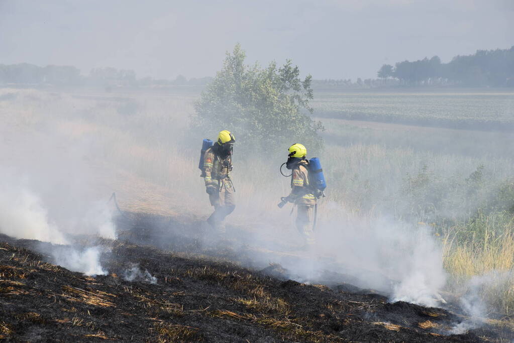 Flinke rookontwikkeling bij buitenbrand