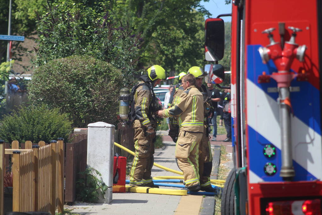 Woningbrand beperkt gebleven door snelle inzet