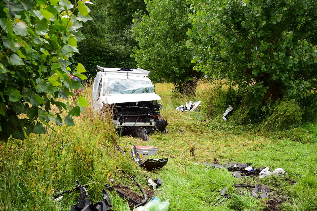 Weg afgesloten door ernstig ongeval