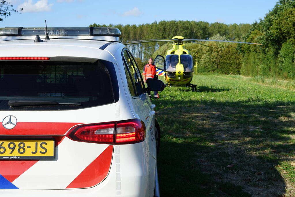 Traumahelikopter ingezet bij medische noodsituatie