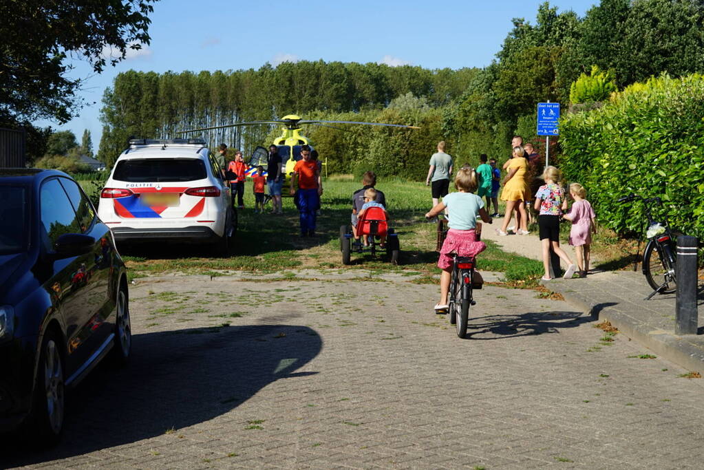 Traumahelikopter ingezet bij medische noodsituatie