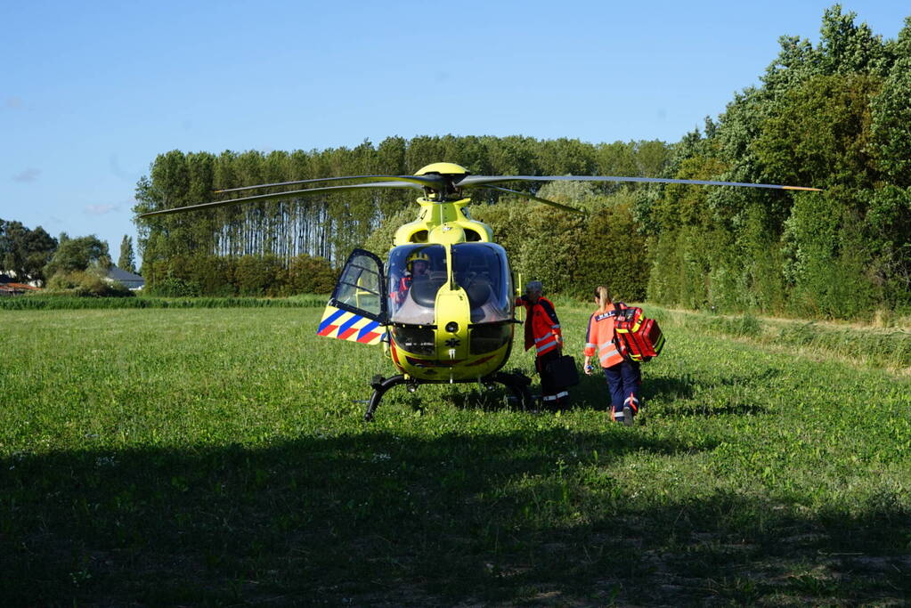 Traumahelikopter ingezet bij medische noodsituatie