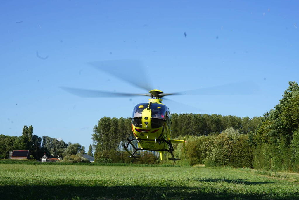 Traumahelikopter ingezet bij medische noodsituatie