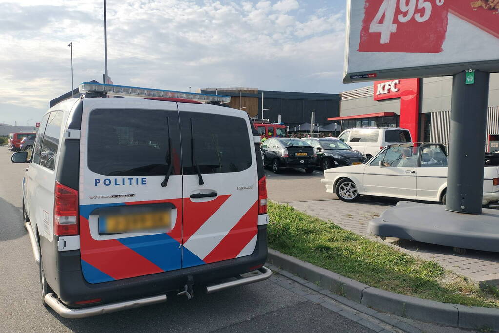 KFC ontruimd vanwege lekkage CO2 cilinder