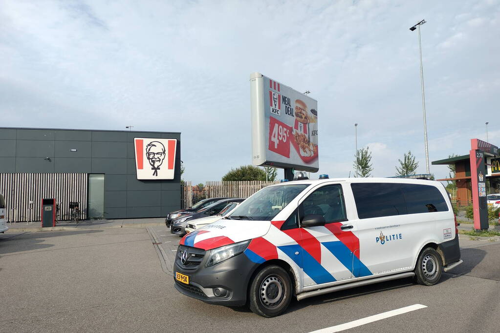 KFC ontruimd vanwege lekkage CO2 cilinder