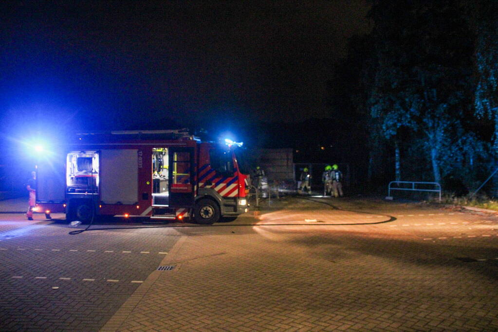 Meubilair in brand bij voetbalvereniging VV Zwaluwen