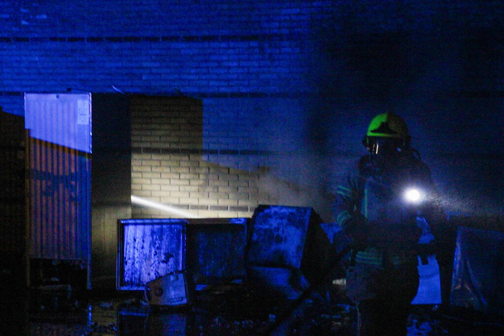 Meubilair in brand bij voetbalvereniging VV Zwaluwen